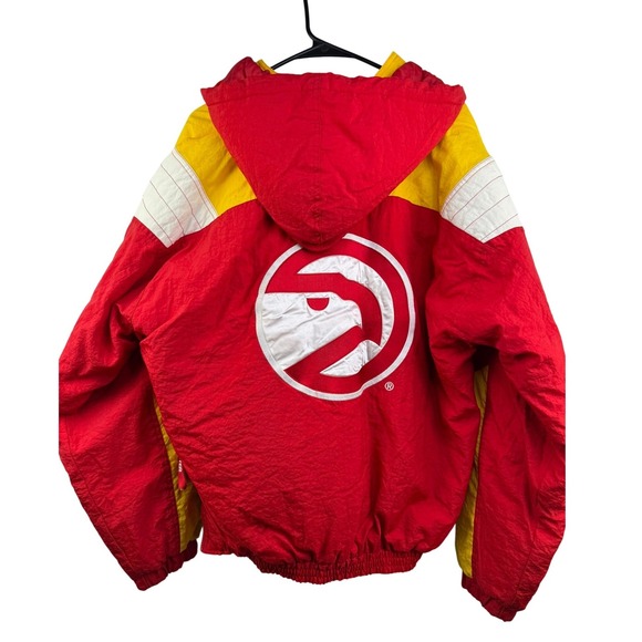 STARTER Other - Vintage Starter Atlanta Hawks NBA Puffer Jacket Mens Medium 1994